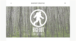 Desktop Screenshot of bigfootcreative.net